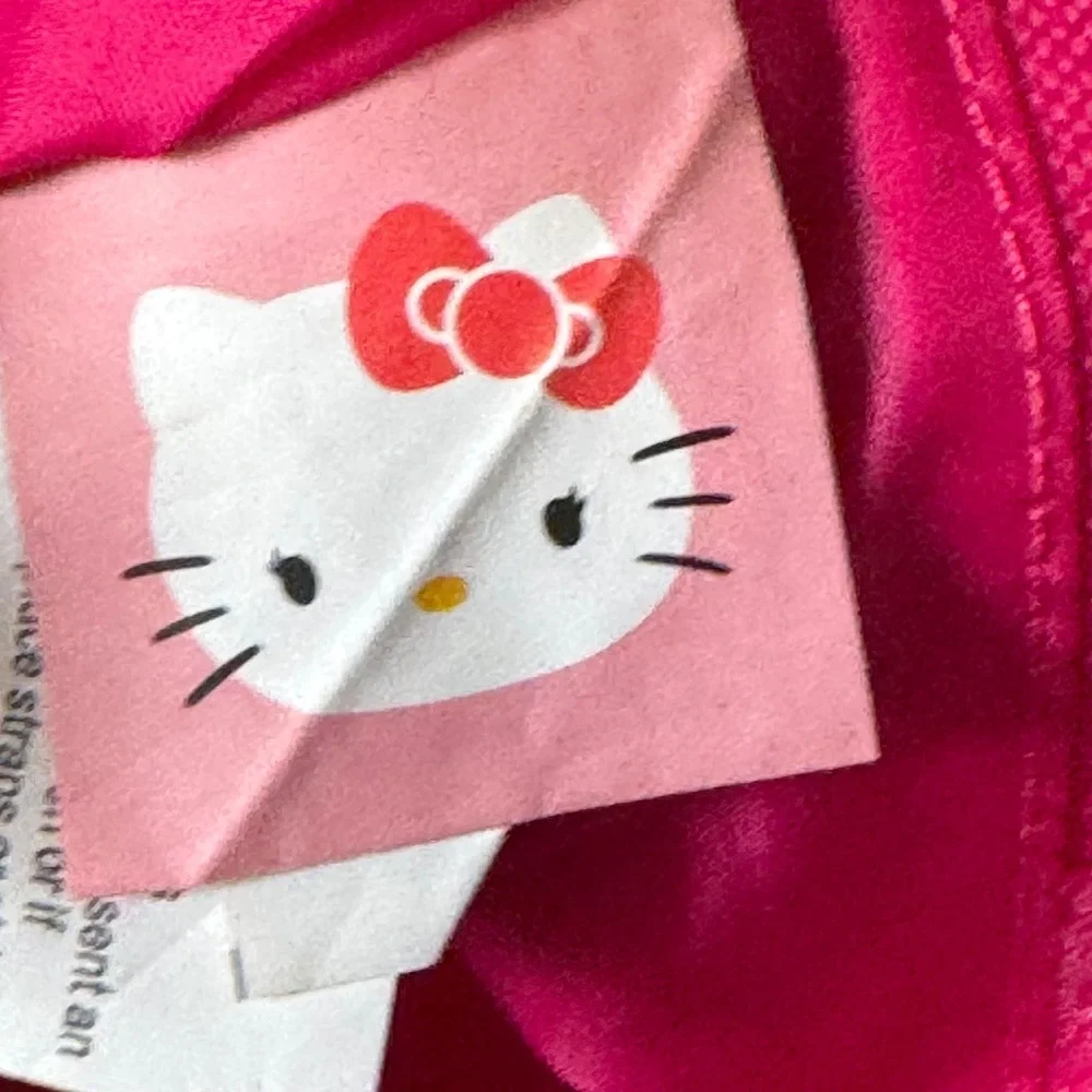 Sanrio‎ Hello Kitty Pink Star Zebra Print Mini Tote Bag Kids Small Handbag